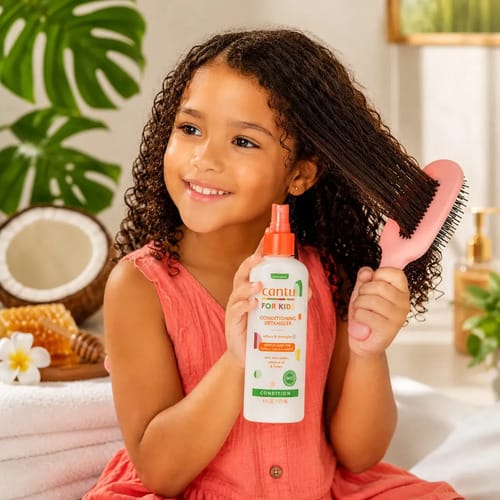 Cantu Para Niños Acondicionador Desenrredante Cabello Rizado