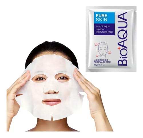 Kit X6 Velo Mascarilla Bioaqua Acne Control Acne Remover Todo Tipo De Piel