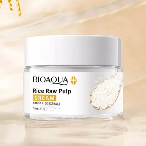 Crema Facial De Arroz Bioaqua - G Tipo De Piel Todo Tipo De Piel