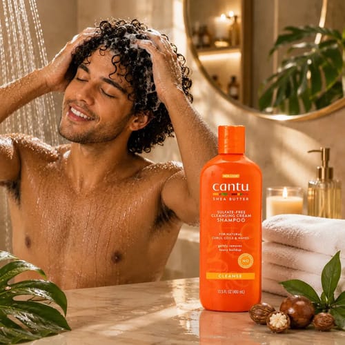 Kit Especial Para Lavado Cantu Shampoo Y Acondicionador Con Manteca De Karité
