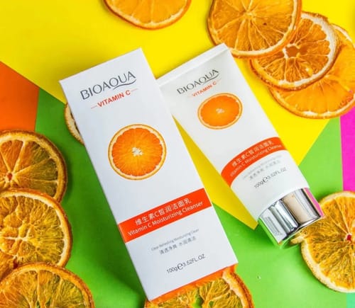 Jabón Facial Bioaqua Vitamina C Todo Tipo Piel 100g Todo Tipo De Piel Día/noche