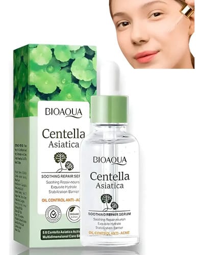 Serum Control Oil Anti Acné Centella Asiática Bioaqua Todo Tipo De Piel Día/noche
