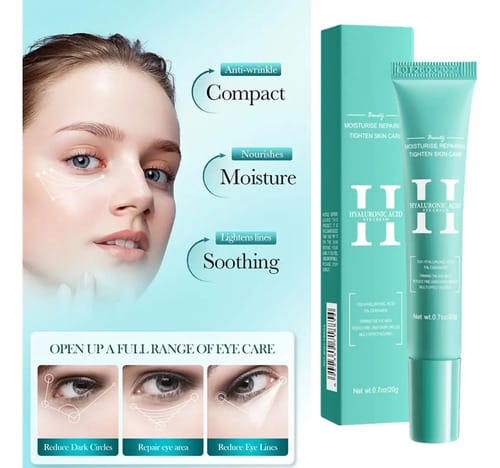Crema Contorno De Ojos Con Acido Hialuronico Bioaqua Momento De Aplicación Día/noche Tipo De Piel Mixta