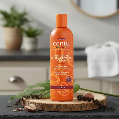 Crema Activadora Rizos Cantu 355ml Hidratante Cabello Ondulado Rulos