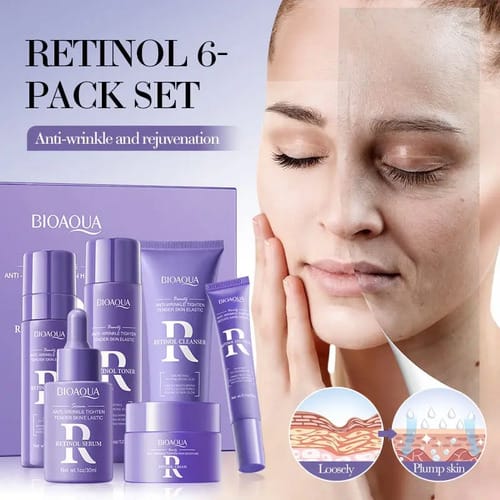Kit Facial Retinol Antienvejecimiento Vitamina A Bioaqua