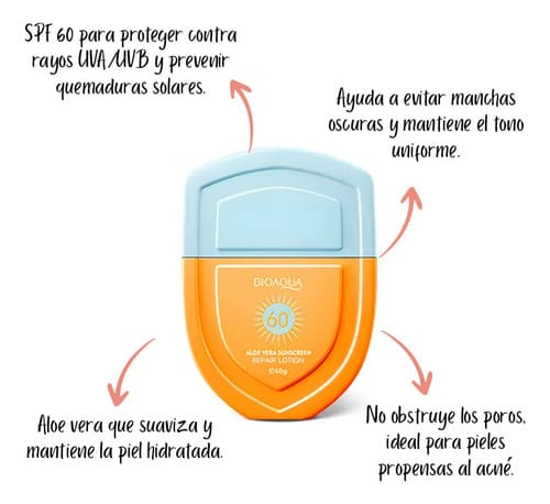 Protector Solar Bioaqua Crema W