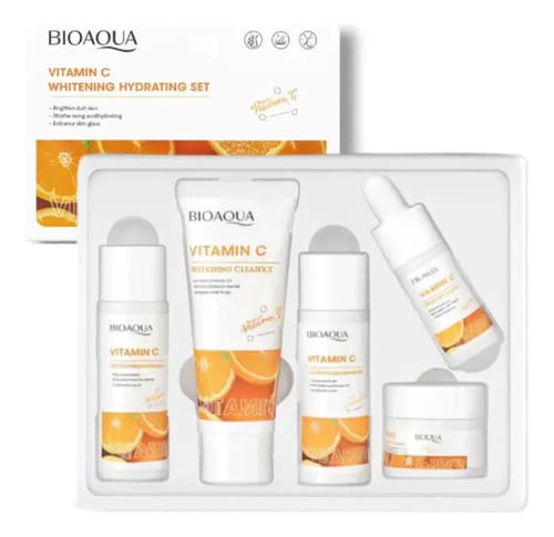 Kit Mini De Cuidado Facial Viajero Vitamina C Bioaqua