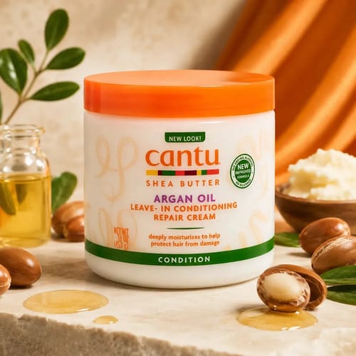 Crema Reparadora Cantu Aceite De Argan Oil Leave-in 453 G