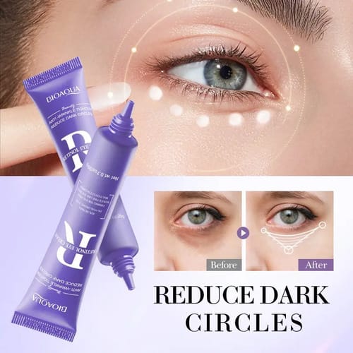 Crema Contorno De Ojos Con Retinol Anti-arrugas Bioaqua Momento De Aplicación Día/noche Tipo De Piel Mixta