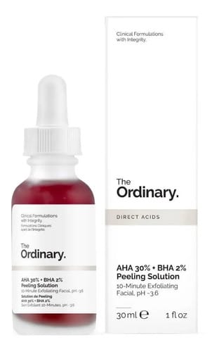 Deciem The Ordinary Aha 30% Bha 2% Peeling 30ml Sérum Todo Tipo De Piel Noche