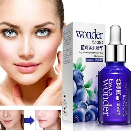 Wonder Essence Serum Bioaqua Blueberry Hidratante Rejuvenece Todo Tipo De Piel
