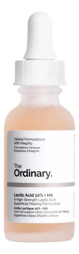 The Ordinary Sérum Lactic Acid 10% + Ha Exfoliante 30ml Piel Normal