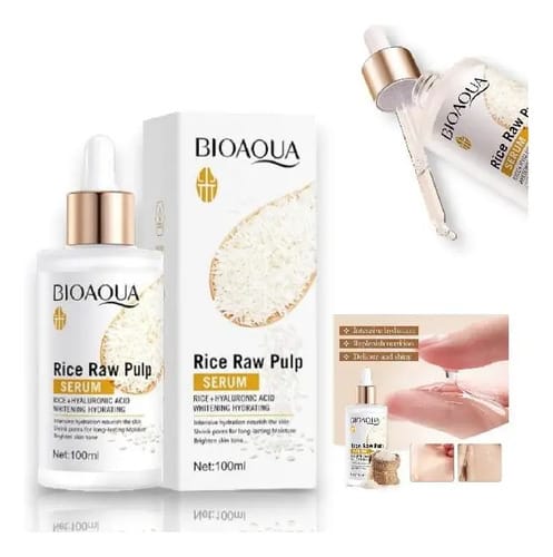 Serum De Arroz Bioaqua 100ml Todo Tipo De Piel