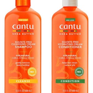 Kit Especial Para Lavado Cantu Shampoo Y Acondicionador Con Manteca De Karité