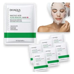 Kitx6 Velo Mascarilla Hidratante Bioaqua Acido Salicilico Todo Tipo De Piel