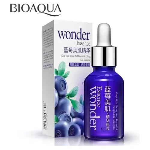 Wonder Essence Serum Bioaqua Blueberry Hidratante Rejuvenece Todo Tipo De Piel