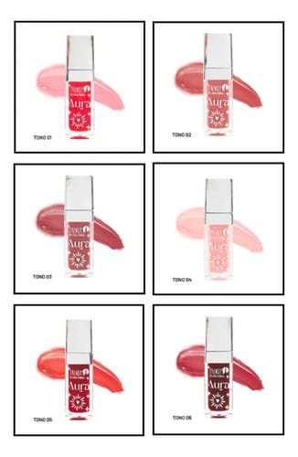 Brillo De Labios Aura Trendy Brillo Labial Gloss Tono 4