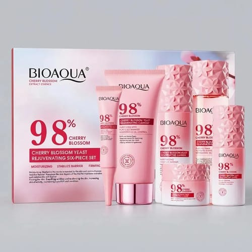 Rutina Facial Completa Skincare Flor De Cerezo 6pzs Gift Box