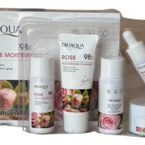 Kit Mini De Cuidado Facial Viajero Rosas Bioaqua