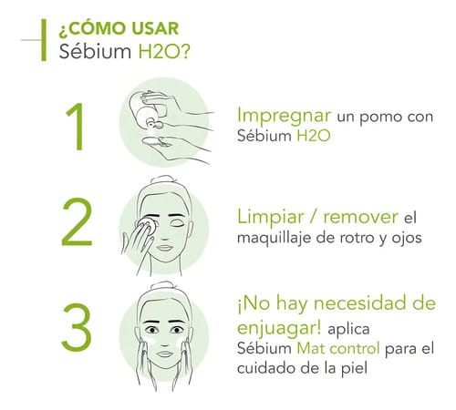 Sébium H2o Agua Micelar - Bioderma 500 Ml