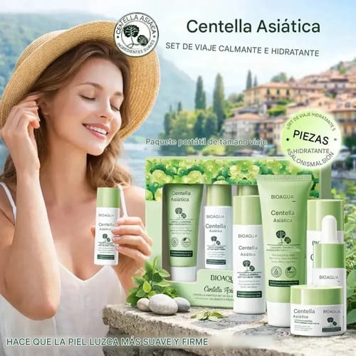Bioaqua Centella Asiatica Skincare Travel Kit 5 Productos