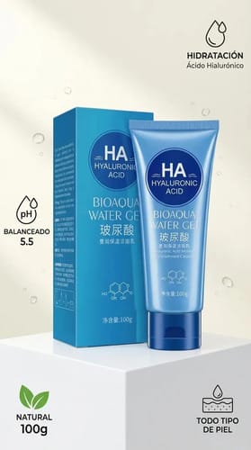 Jabon Facial Acido Hialuronico Bioaqua Todo Tipo De Piel Día/noche
