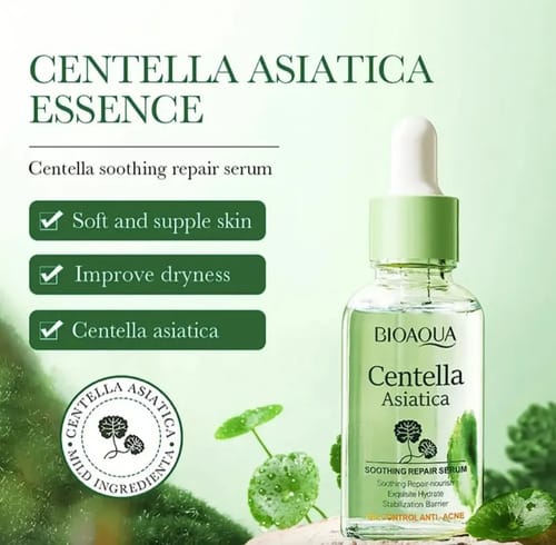 Serum Control Oil Anti Acné Centella Asiática Bioaqua Todo Tipo De Piel Día/noche