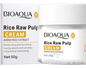 Crema Facial Nutritiva De Arroz 50g Bioaqua Día/noche Todo Tipo De Piel Día/noche
