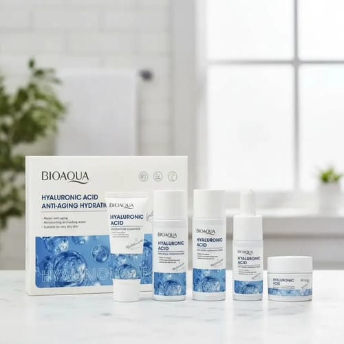 Kit Mini De Cuidado Facial Viajero Acido Hialurónico Bioaqua