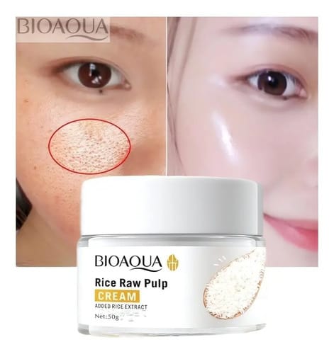 Crema Facial De Arroz Bioaqua - G Tipo De Piel Todo Tipo De Piel