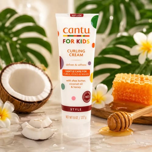 Cantu Kids Crema Para Peinar Rizos Crespos Ondulados En Niños