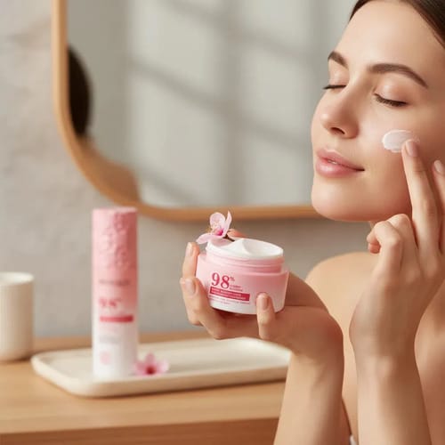 Rutina Facial Completa Skincare Flor De Cerezo 6pzs Gift Box
