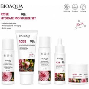 Kit Mini De Cuidado Facial Viajero Rosas Bioaqua