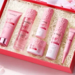 Kit Facial Revitalizante Flores De Cerezo 6pcs Bioaqua
