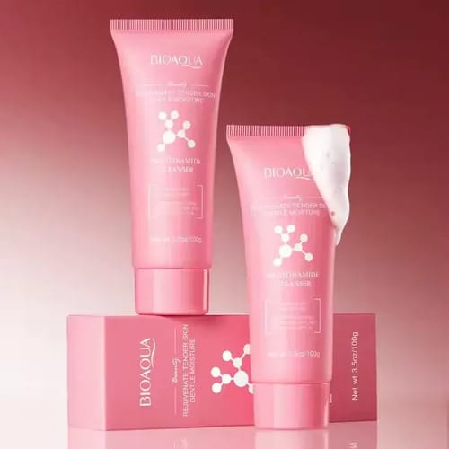 Jabón Facial Nicotinamide Niacinamida Bioaqua 100g Todo Tipo De Piel Día/noche