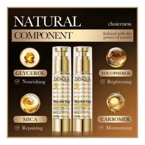 Serum Facial Blanqueador Pulpa De Arroz Linea Premium Moment Mixta Día/noche