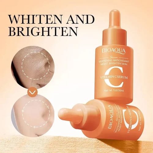 Serum Facial Vitamina C Antioxidante Brillo Antiacne Bioaqua Todo Tipo De Piel Día