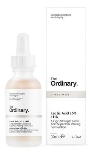 The Ordinary Sérum Lactic Acid 10% + Ha Exfoliante 30ml Piel Normal