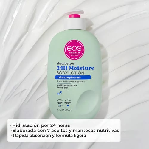 Crema Corporal Eos Shea Better Body Lotion Pistacho 16 Onz Crema De Pistachio