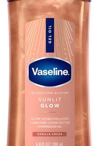 Vaseline Aceite Corporal Brillante Vanilla Cocoa Sunlit Glow Cacao