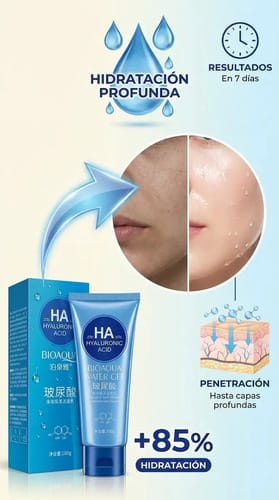 Jabon Facial Acido Hialuronico Bioaqua Todo Tipo De Piel Día/noche