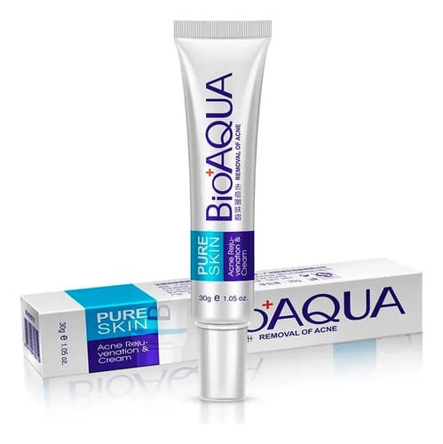 La Crema Secativa Para El Acné Bioaqua Elimina Las Cicatrices Del Acné Y Las Espinillas. Hora De Aplicación: Día/noche, Tipo De Piel Grasa