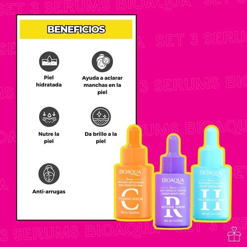 Kit Suero Vitam C+retinol+ac Hy Momento De Aplicación Día/noche Tipo De Piel Todo Tipo De Piel