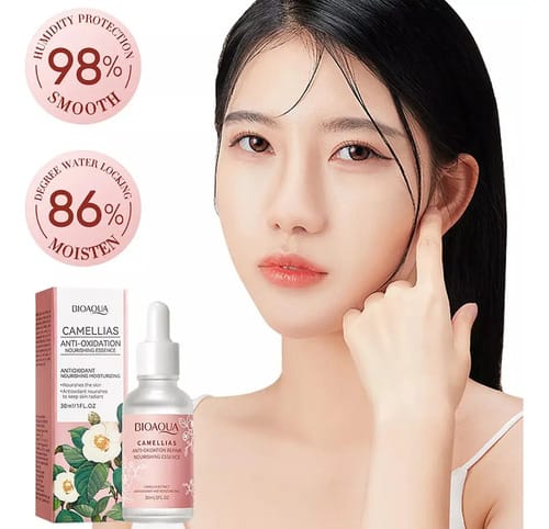 Sérum Antioxidante Kfmx Bioaqua Camellia 30ml Antiarrugas An Todo Tipo De Piel