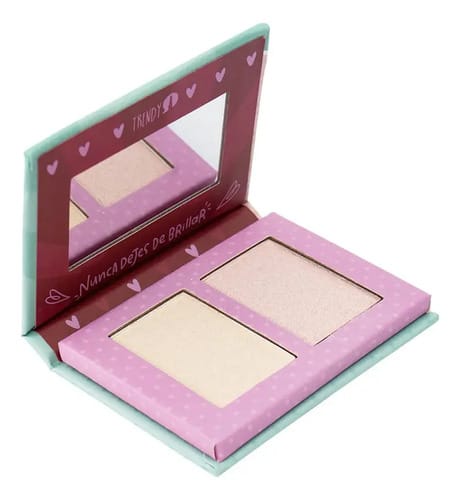 Iluminador Pin Up Tono Del Maquillaje Rosa Claro Trendy Rosa Claro