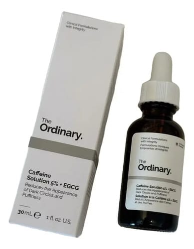 Sérum The Ordinary Cafeína 5% Contorno De Ojos Bolsa Ojeras 30ml Todo Tipo De Piel Día/noche