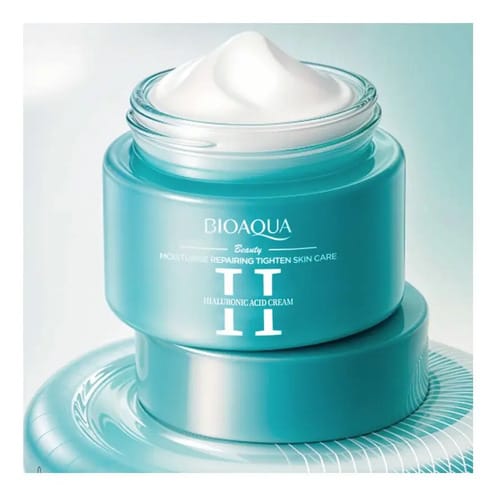 Crema Facial Ácido Hialurónico Antiedad Bioaqua 60 Todo Tipo De Piel Día/noche