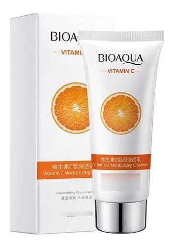 Jabón Facial Bioaqua Vitamina C Todo Tipo Piel 100g Todo Tipo De Piel Día/noche