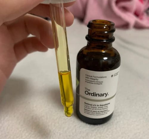 Sérum The Ordinary Retinol 1% En Escualano Antiedad Noche 30ml Todo Tipo De Piel