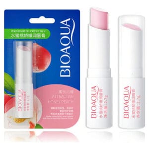 Labial Bálsamo Bioaqua Humectante Reparador Aroma Durazno Labios Suaves Y Protegidos Hidratación Duradera